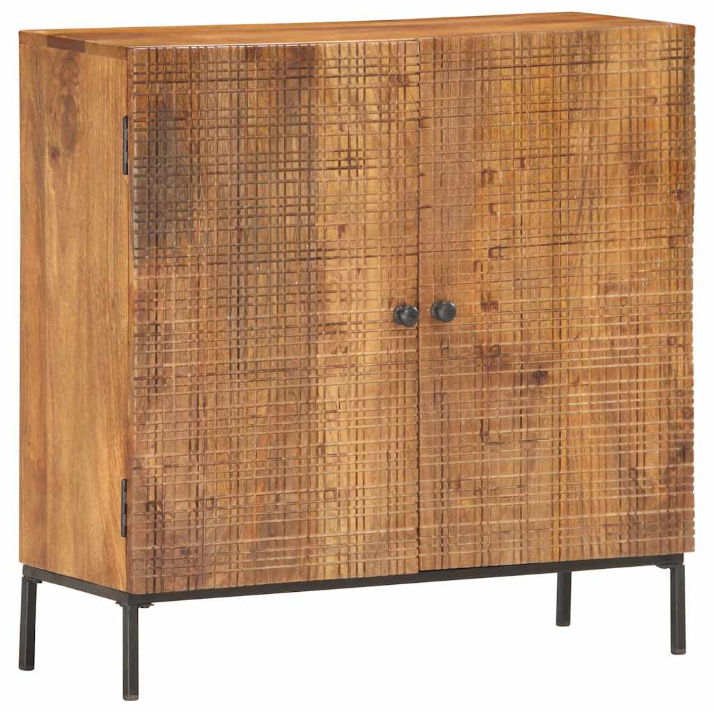 286558 vidaXL Sideboard 75x30x75 cm Solid Mango Wood 6