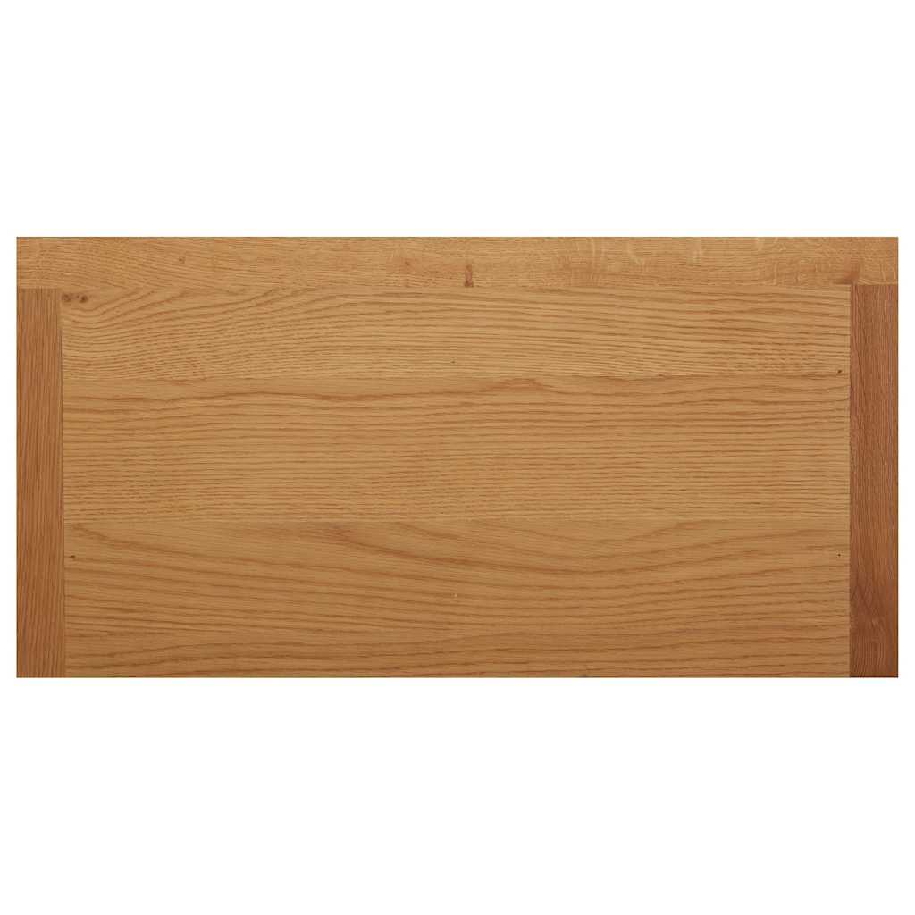 vidaXL Cupboard | Natural Oak | Solid oak wood | Medium | Cupboard | Rectangular 6