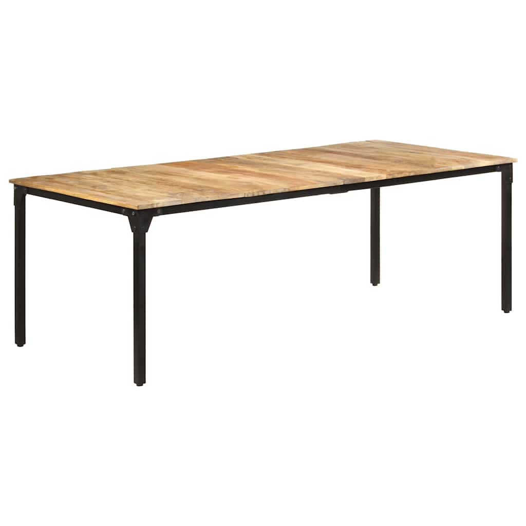 vidaXL Dining Table Rough Mango Wood
