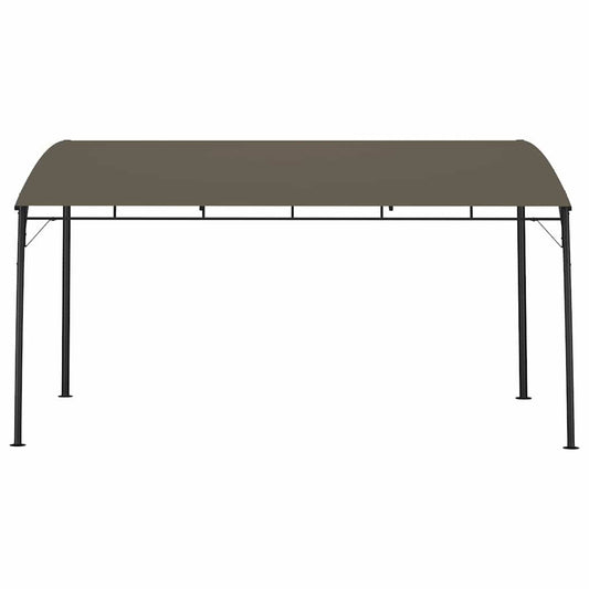 vidaXL Sunshade awnings 4 x 3 x 2.55 m Taupe 2