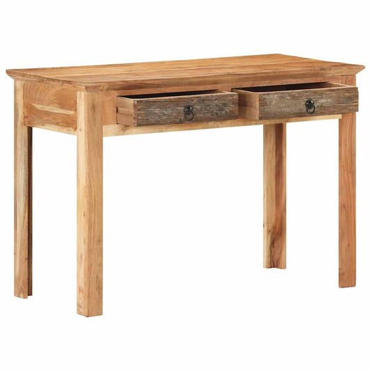 320385 vidaXL Desk 110x50x75 cm Solid Reclaimed Wood 2