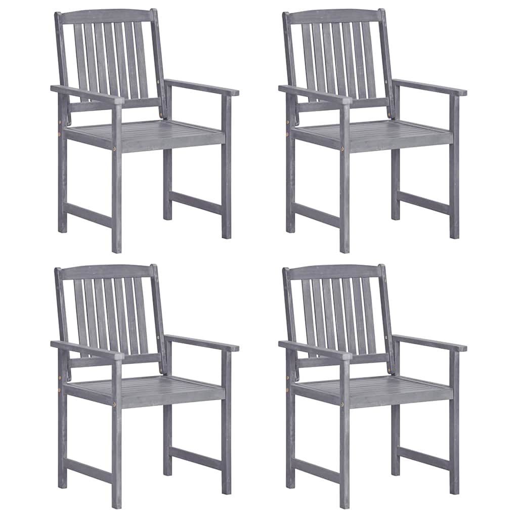 vidaXL Garden Chairs Solid Acacia Wood
