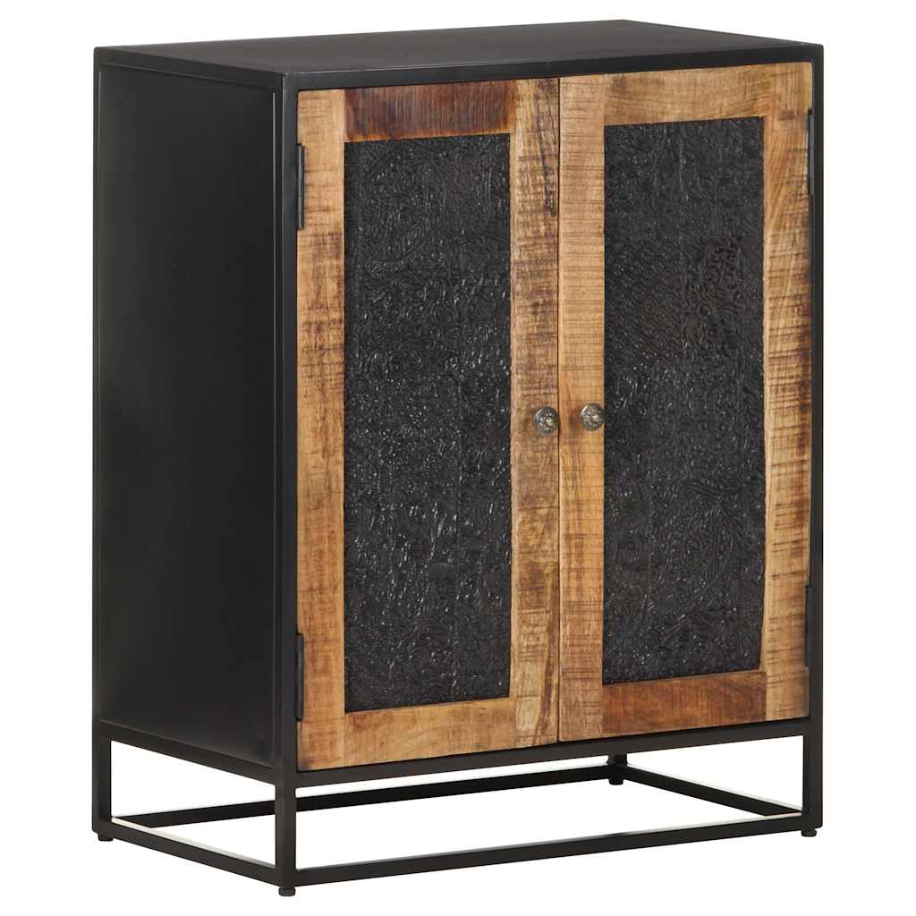 323147 vidaXL Sideboard 60x35x75 cm Rough Mango Wood 6