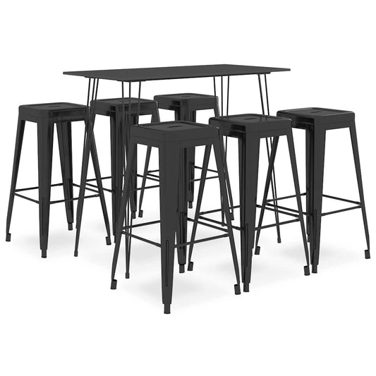 5 Piece Bar Black 6