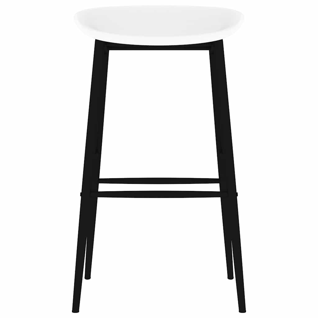 vidaXL 5 Piece Bar Set White 6