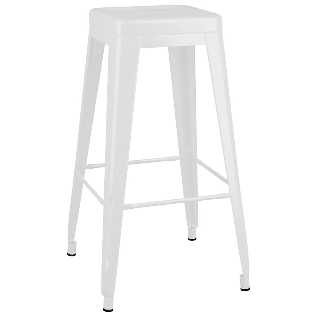 vidaXL 5 Piece Bar Set Black and White 6