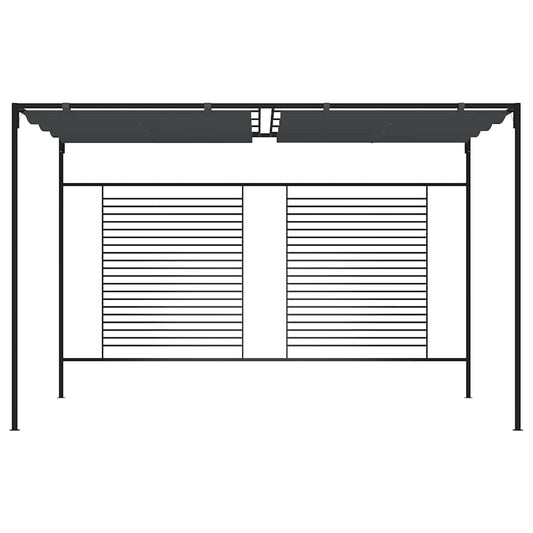 vidaXL Gazebo | Retractable | Gazebo Canopy | Rectangular | Contemporary 2