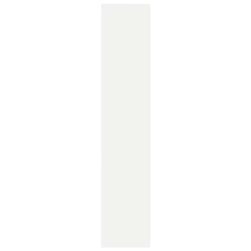 Wall Shoe Cabinet Engineered Wood Width 80 cm White 90 cm