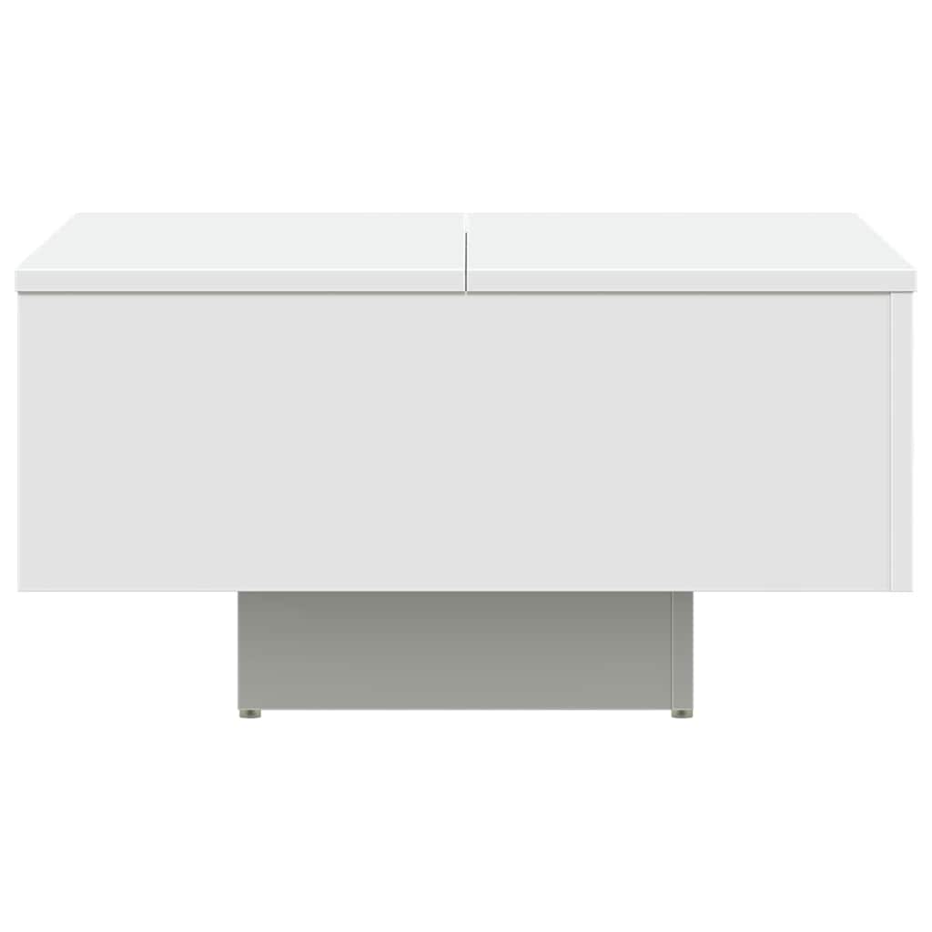 Coffee Table 60x60x31,5 cm Engineered Wood White