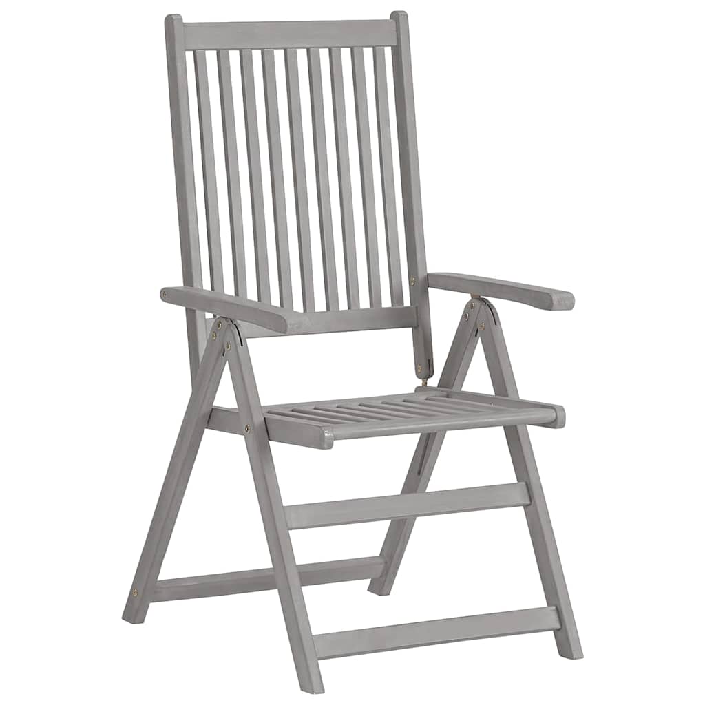 vidaXL 5 Piece Garden Dining Set Solid Wood Acacia 6