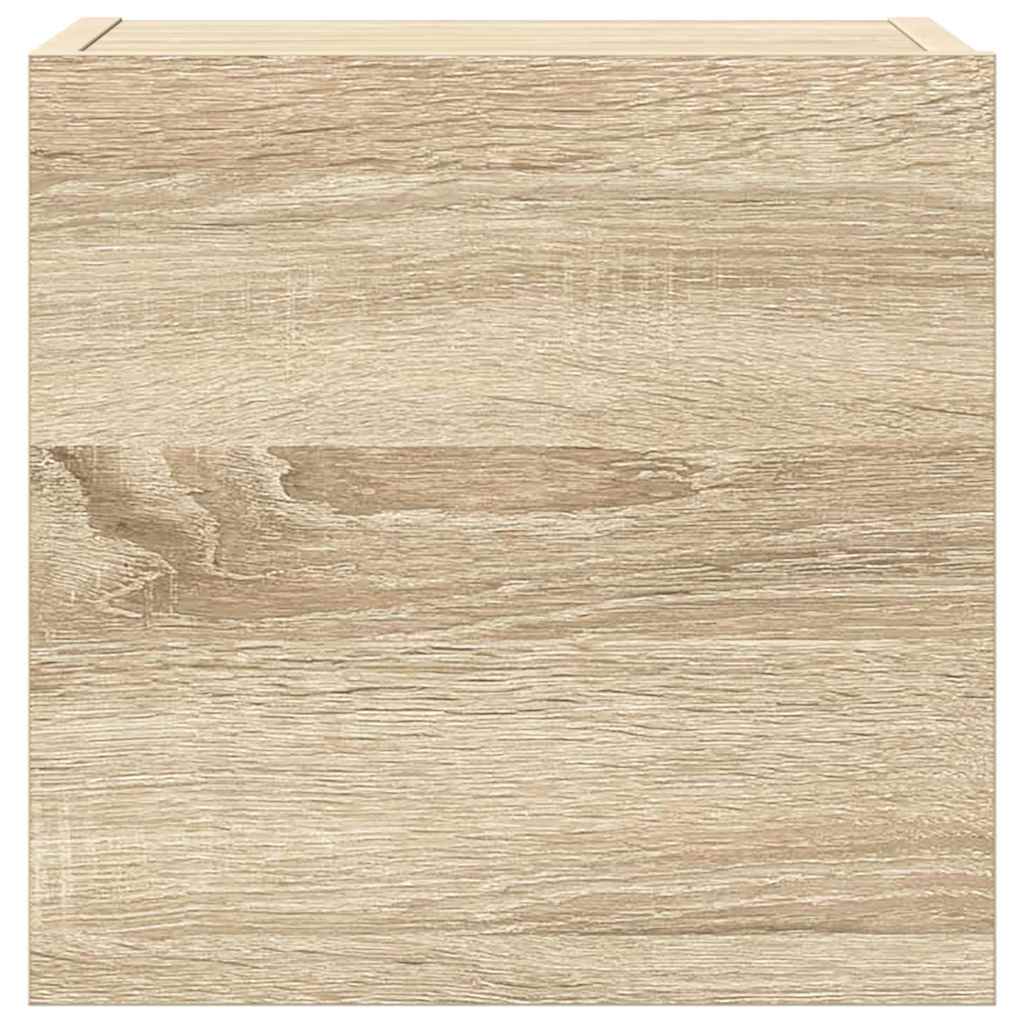 vidaXL 8 Piece TV Cabinet Set Sonoma Oak Engineered Wood 6