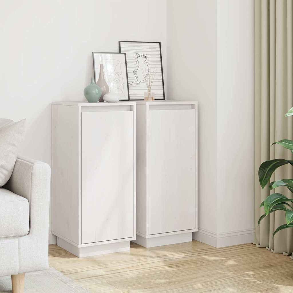 Sideboards 31,5x34x75 cm Solid Wood Pine 2