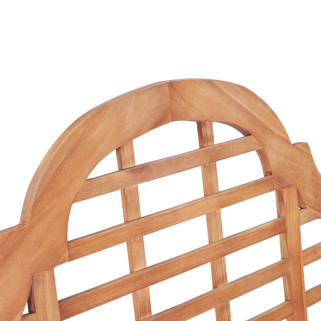 319152 vidaXL Garden Bench 127x58,5x92,5 cm Solid Wood Teak 6