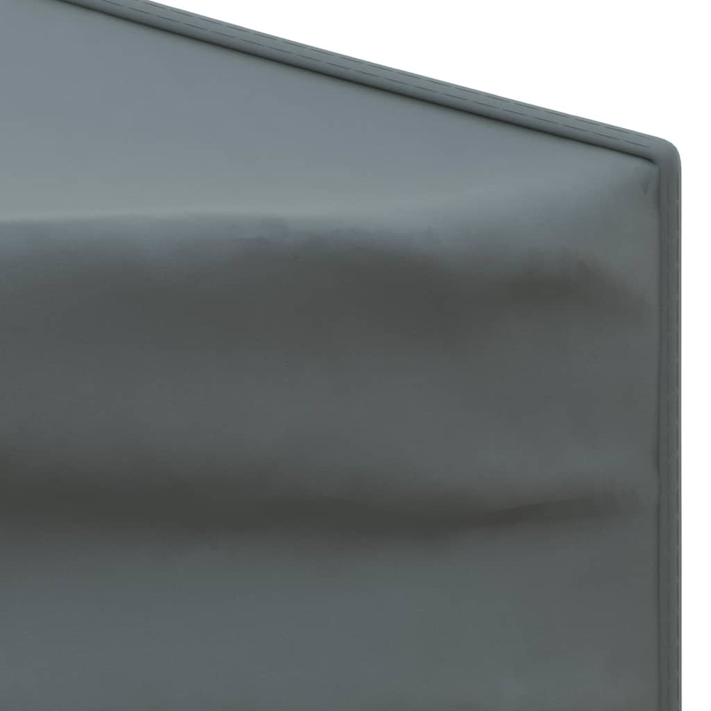 vidaXL Folding Party Tent with Sidewalls Anthracite 3x6 m 6