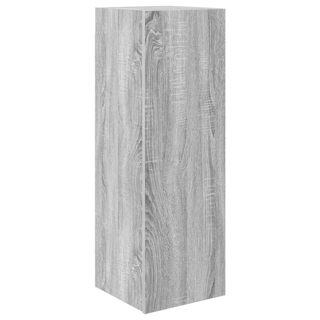 vidaXL 10 Piece TV Cabinet Set Grey Sonoma Engineered Wood 6