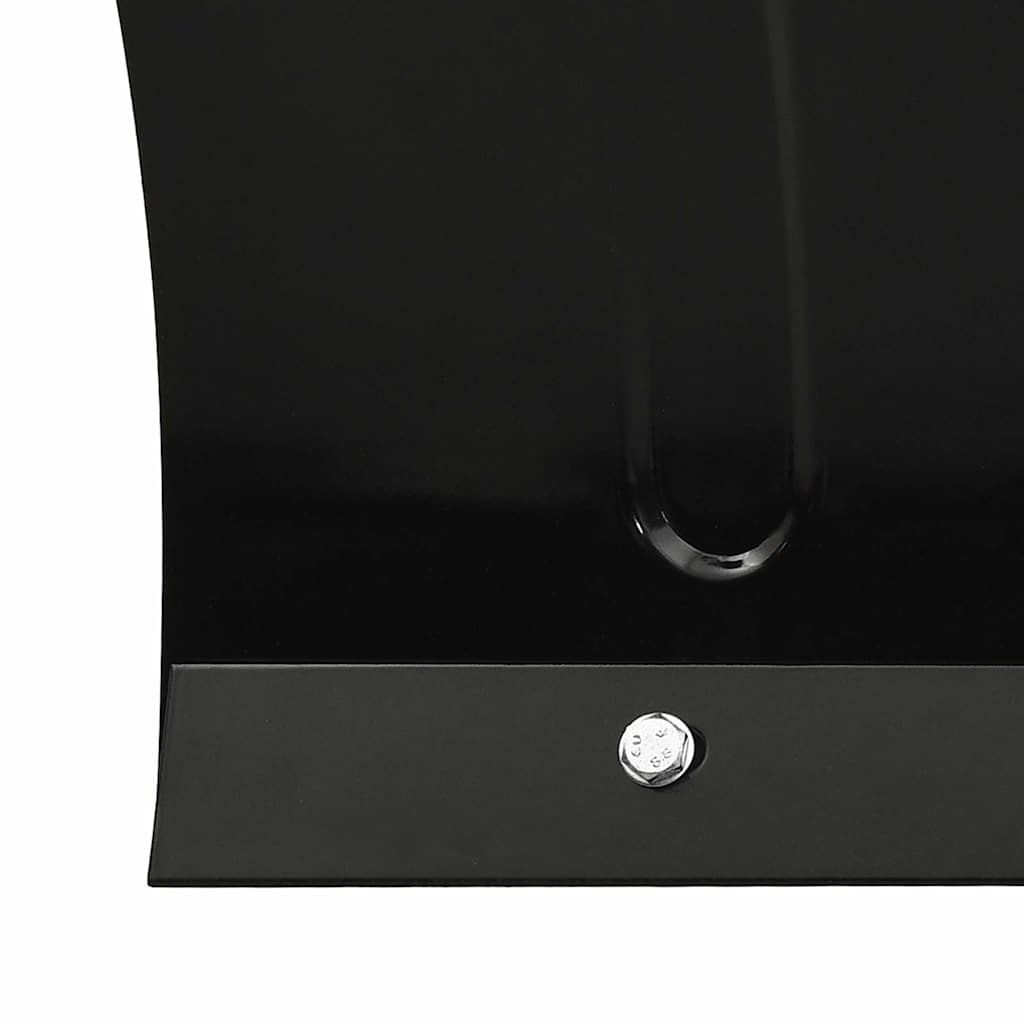 Snow Plough for Forklift Black 200 cm 48 cm