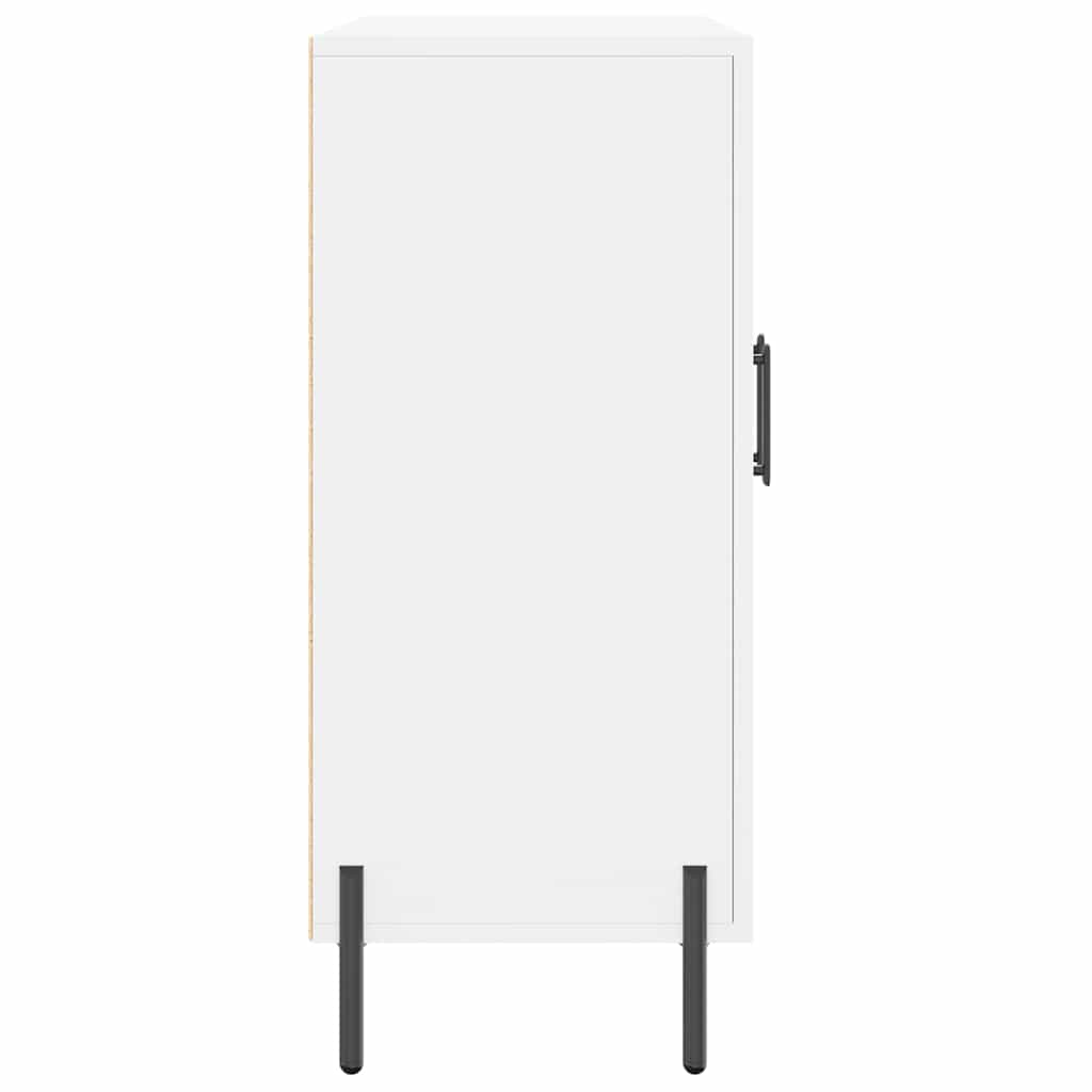 Sideboard 90x34x80 cm Engineered Wood White