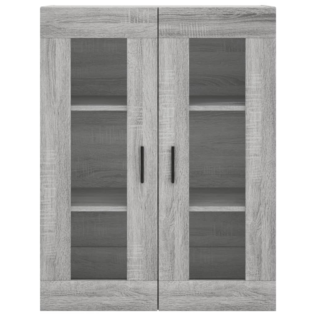 vidaXL Highboard Grey Sonoma 69.5x34x180 cm Engineered Wood 6