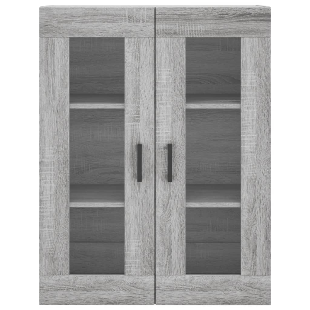 vidaXL Highboard Grey Sonoma 69.5x34x180 cm Engineered Wood 6