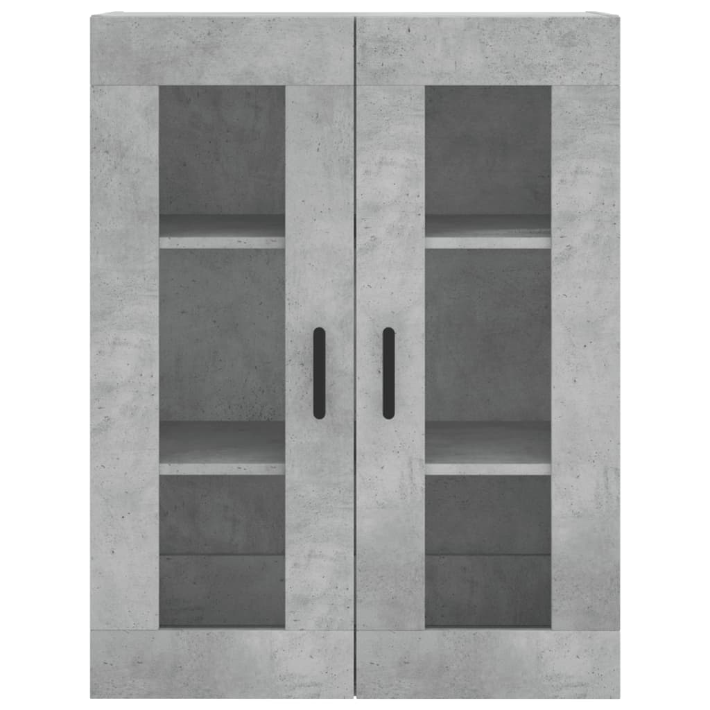 vidaXL Highboard Concrete Grey 69.5x34x180 cm Engineered Wood 6