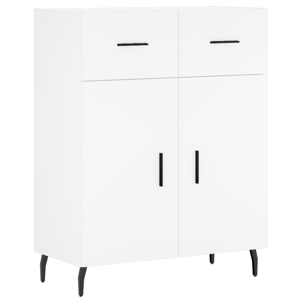 vidaXL Highboard White 69,5x34x180 cm Engineered Wood 6