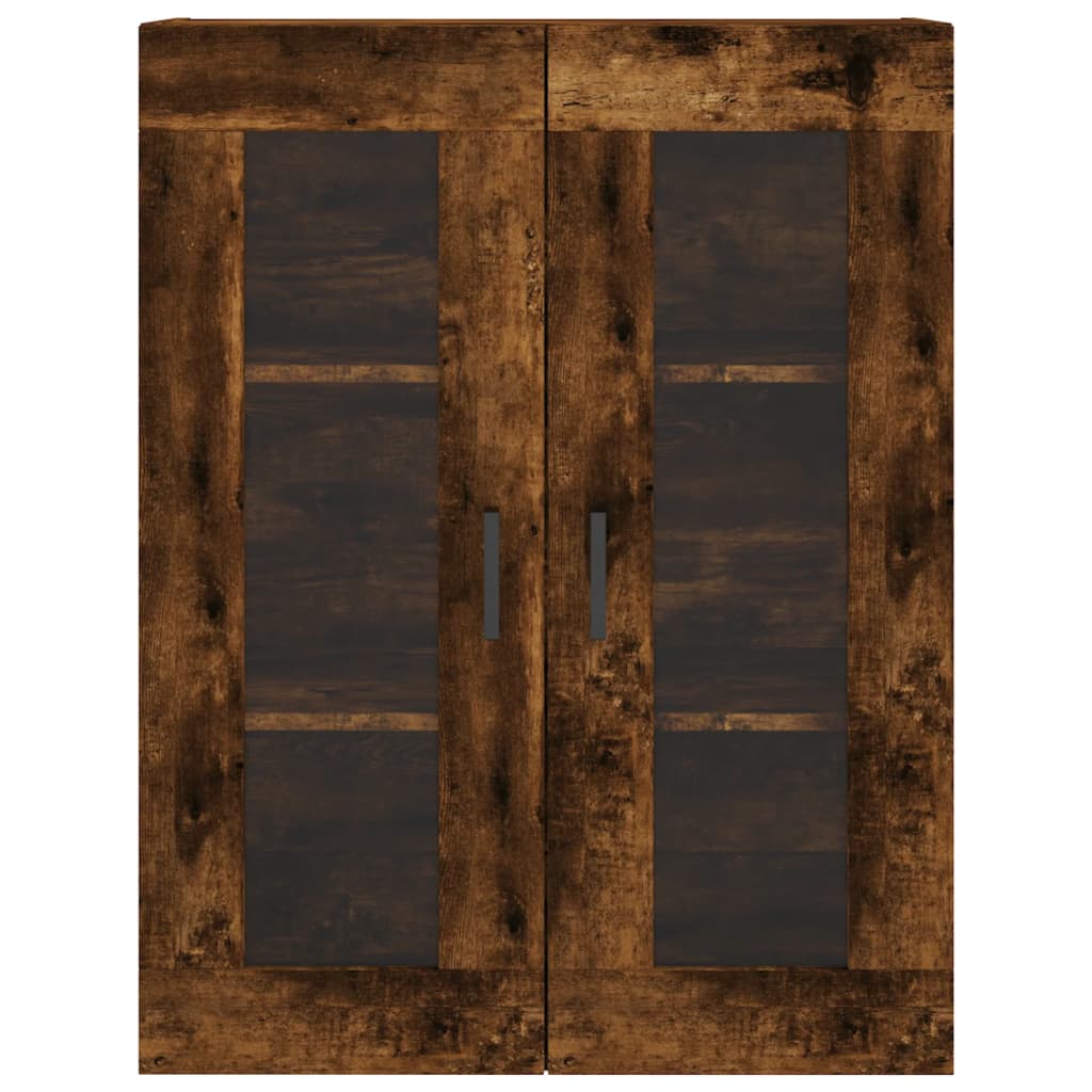 vidaXL Highboard Smoked Oak 69,5x34x180 cm Engineered Wood 6