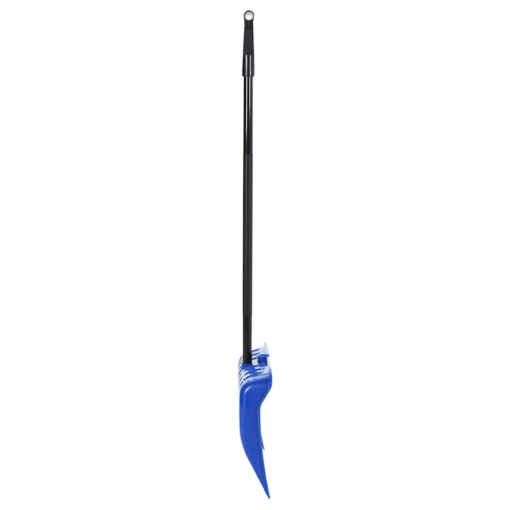93708 vidaXL Snow Shovel Blue 147 cm Metal 4