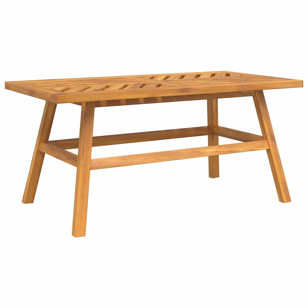 vidaXL Garden Lounge Set 3 pcs Brown Solid Acacia Wood 6