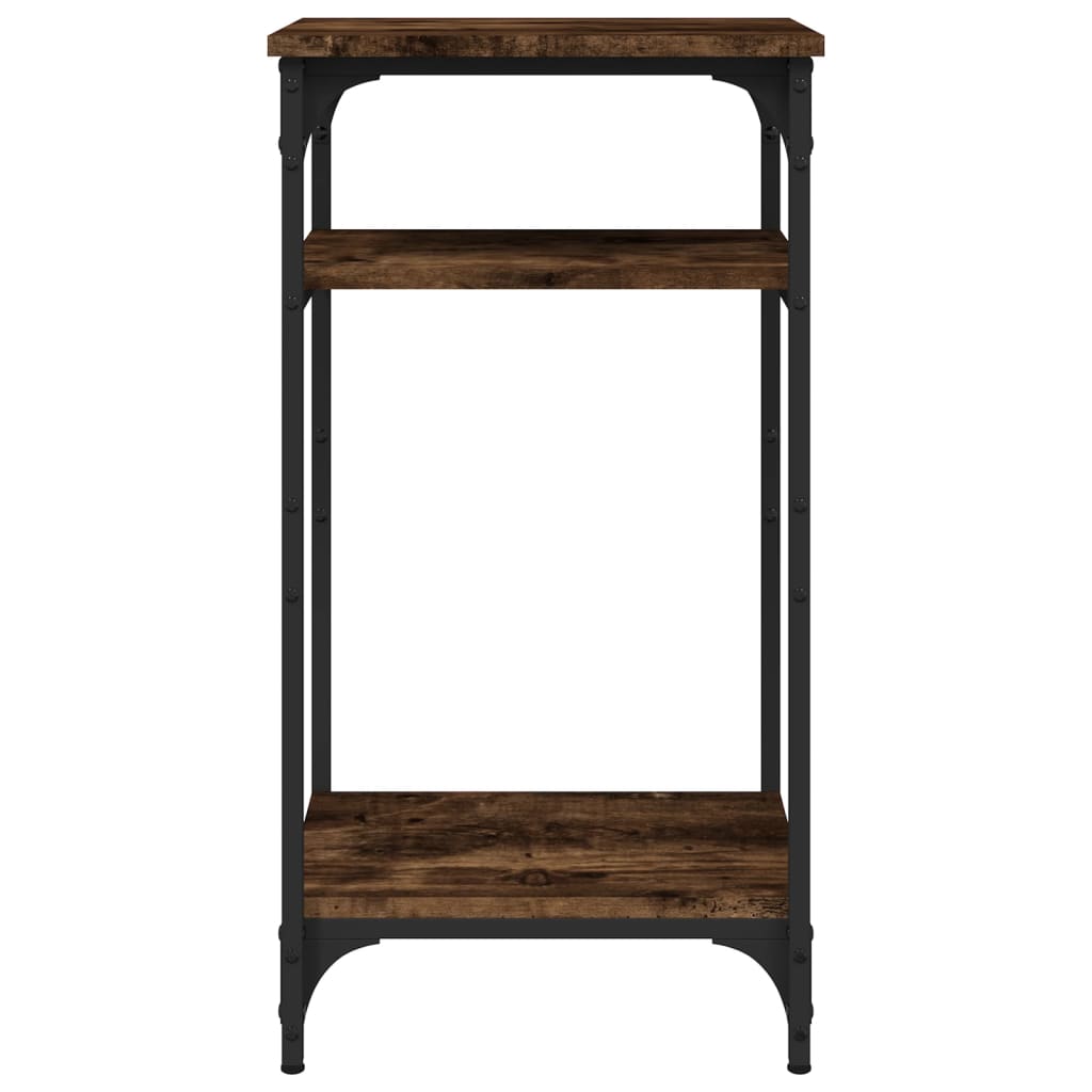 Side Table Engineered Wood Smoked oak