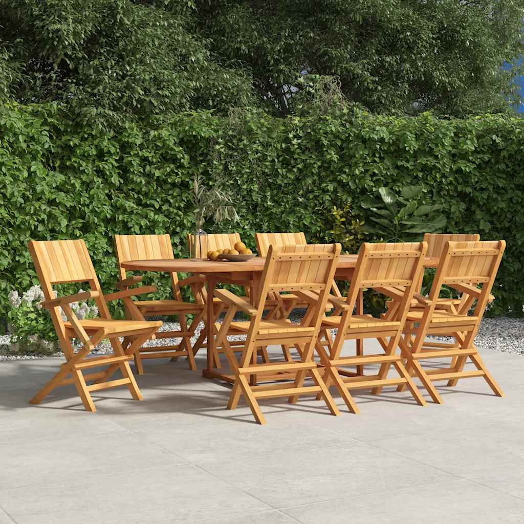 Folding Chairs 47x61x90 cm Solid Wood Teak 8