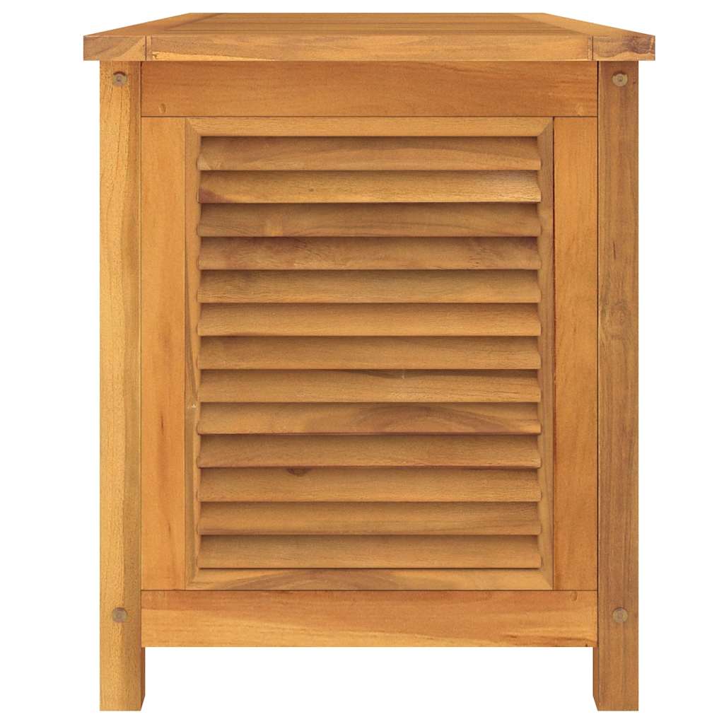 vidaXL Garden Storage Box with Bag 114x50x58 cm Solid Wood Teak 6