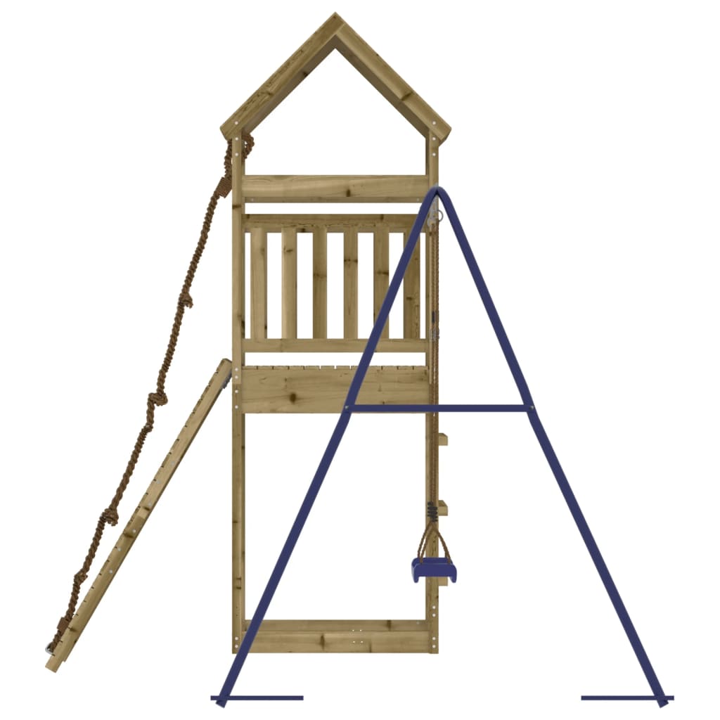 vidaXL Outdoor Playset Impregnated Wood Pine 6
