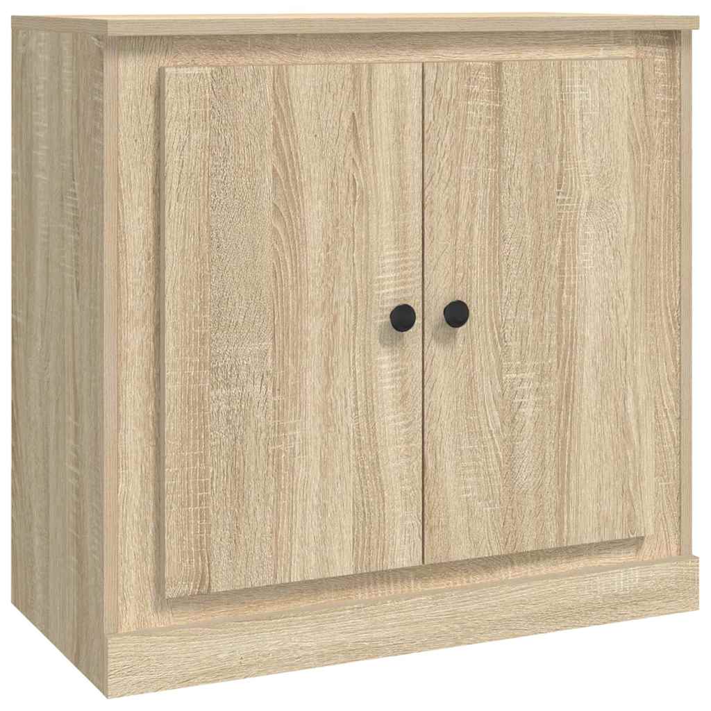 vidaXL Sideboards 3 pcs Sonoma Oak Engineered Wood 6