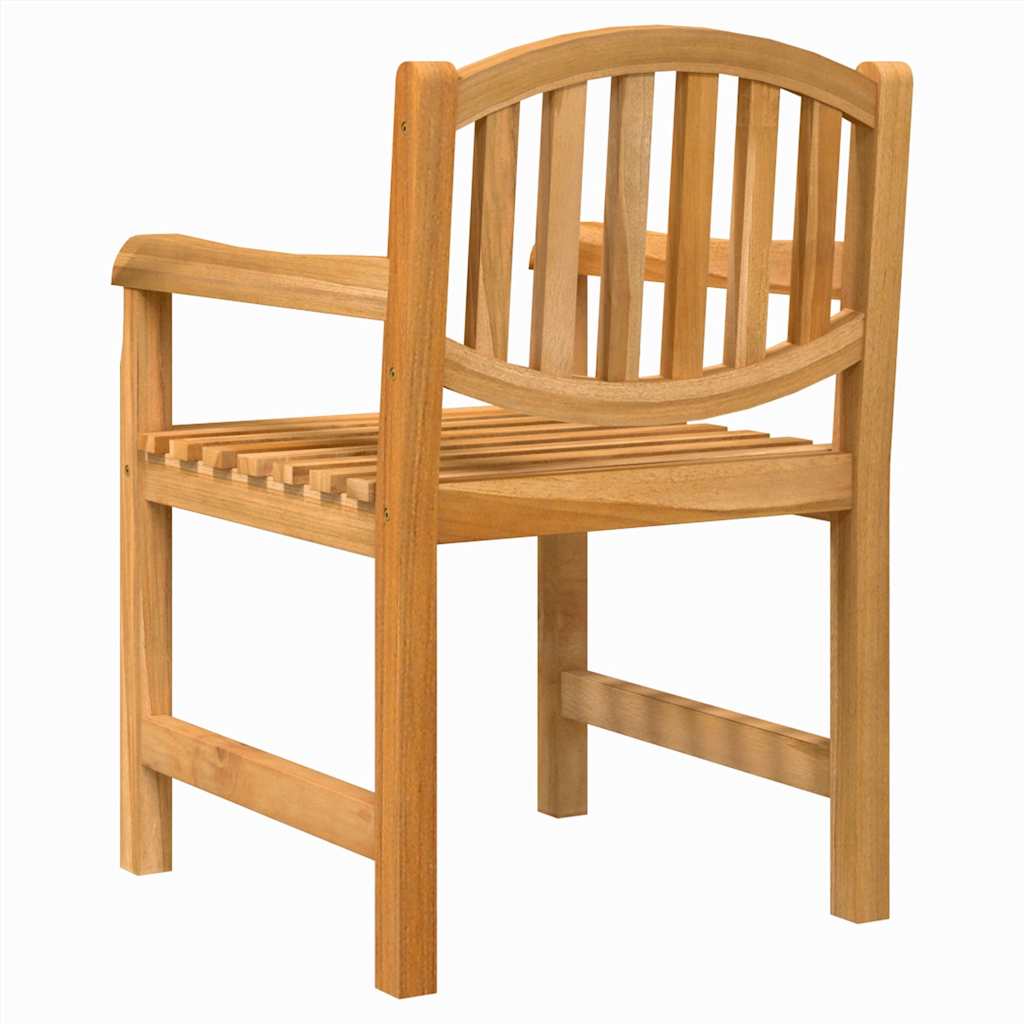vidaXL Garden Chairs 2 pcs 58x59x88 cm Solid Wood Teak 6
