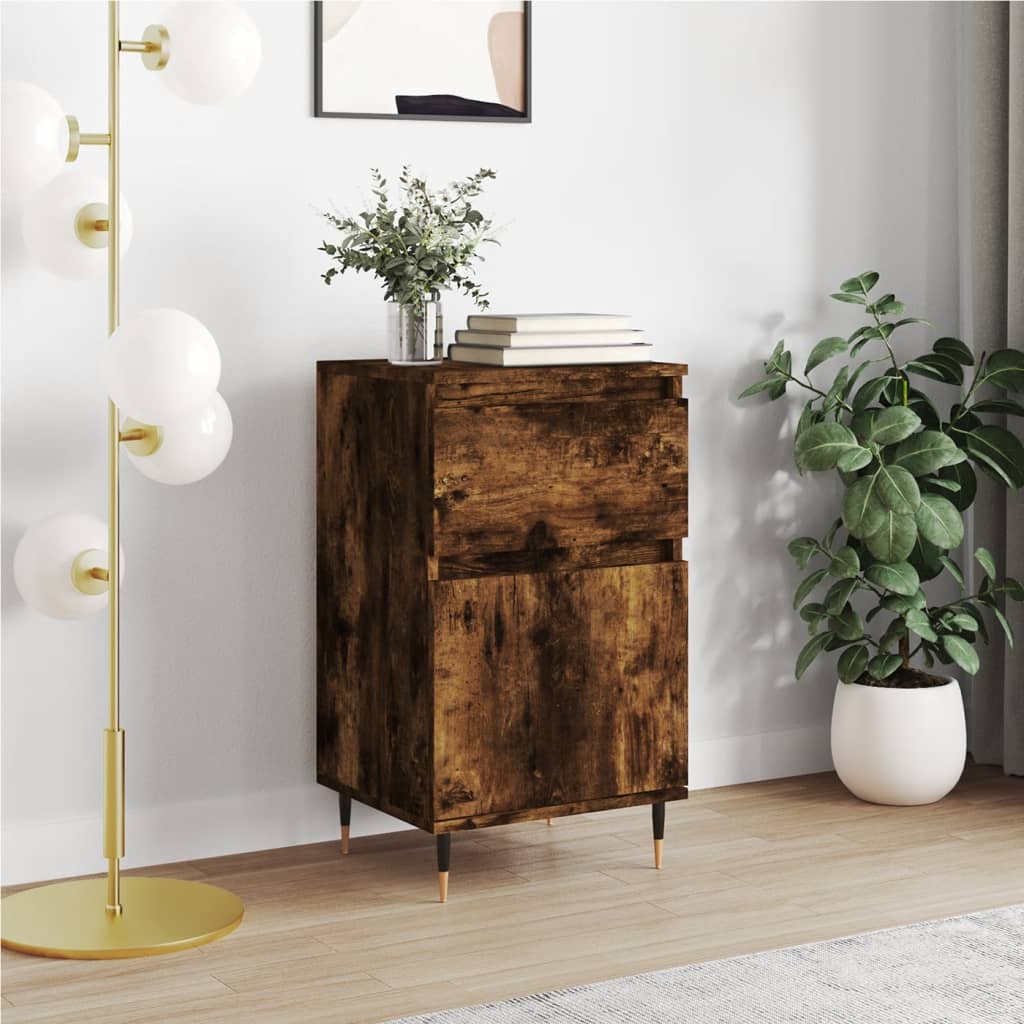 Sideboards 40x35x70 cm Engineered Wood Smoked oak 1