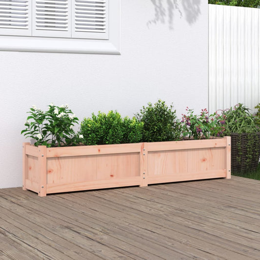 Garden Planters Solid Wood Pine Natural douglas 1