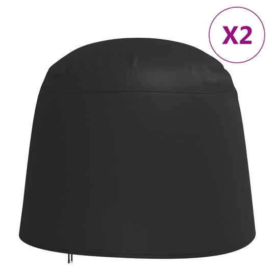 Double Egg Chair Covers 2 pcs Ø 420D Oxford Fabric 230 cm 200 cm