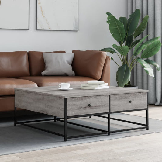 Coffee Table Engineered Wood Grey sonoma