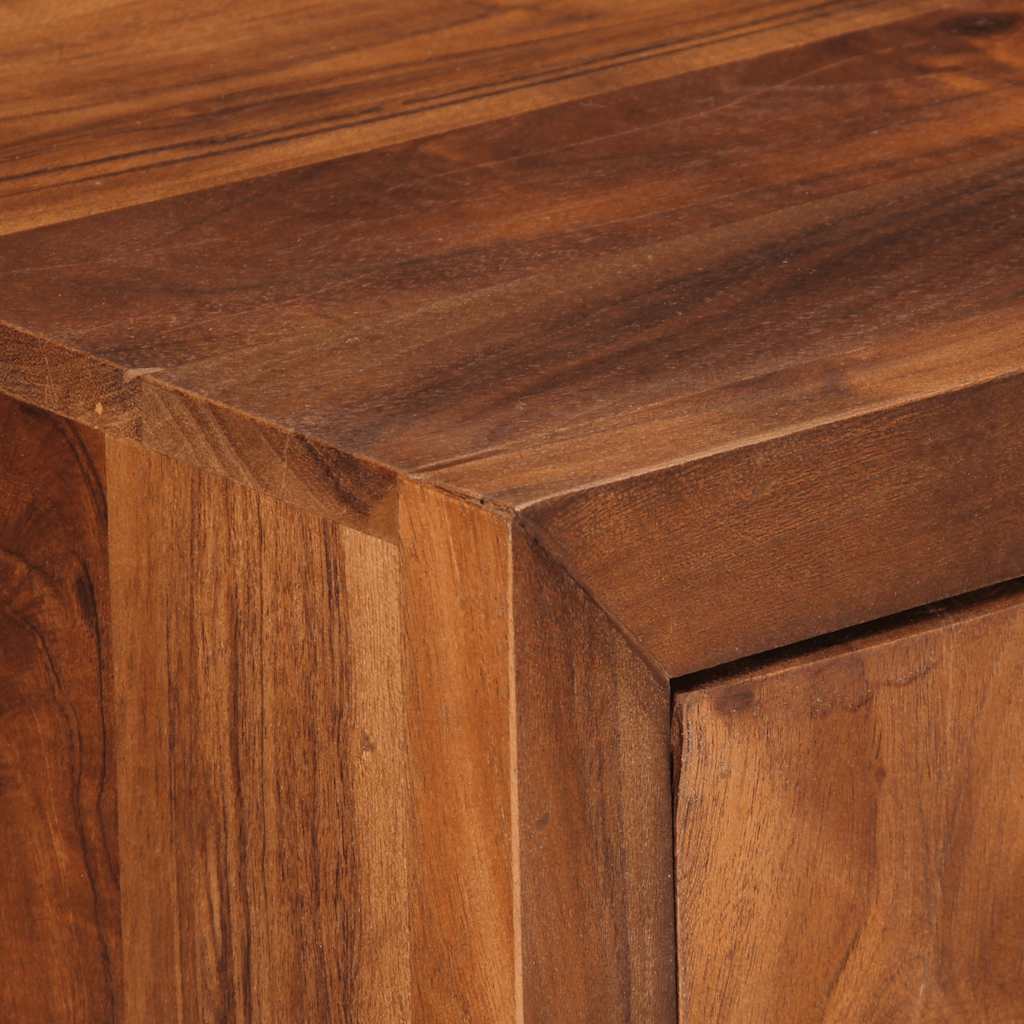 vidaXL Drawer Cabinet Honey Brown 70x35x70 cm Solid Wood Acacia 6