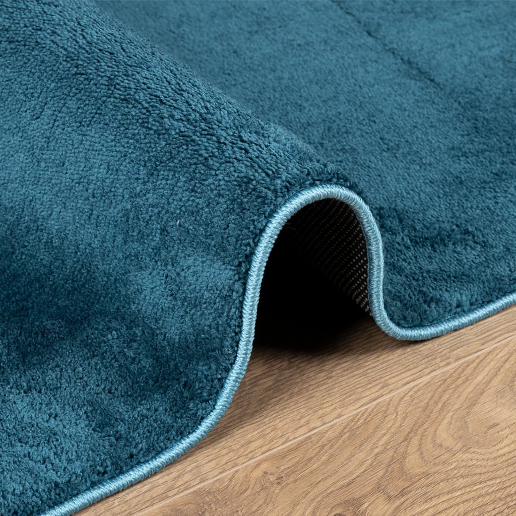 vidaXL Rug OVIEDO Short Pile Turquoise 240x340 cm 6