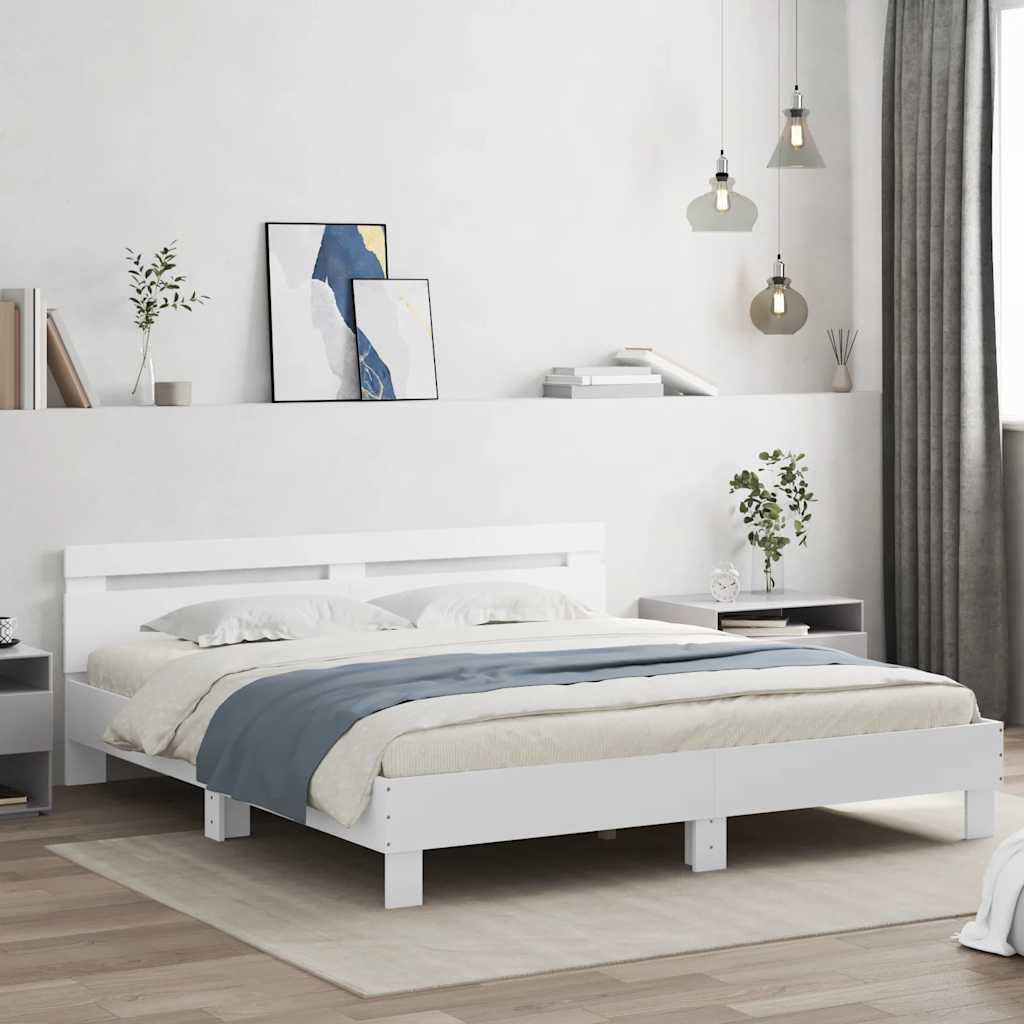 vidaXL Bed Frame without Mattress 180x200 cm
