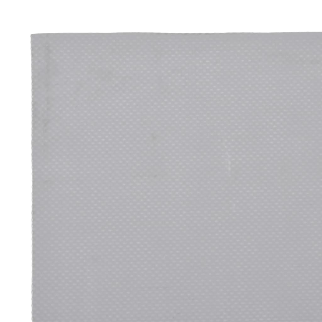 vidaXL Tarpaulin Grey 6x8 m 650 g/m² 6