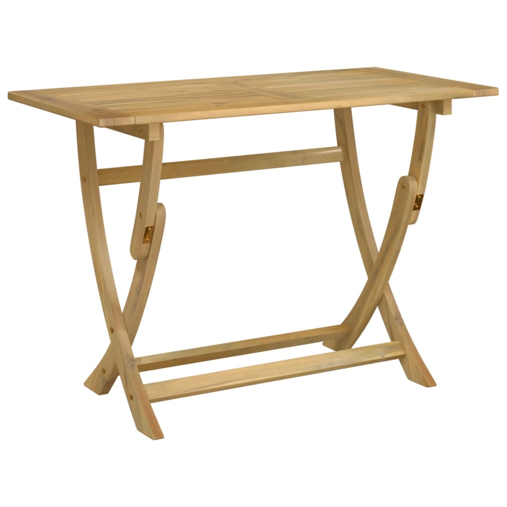 vidaXL 5 Piece Garden Dining Set Solid Wood Acacia 6