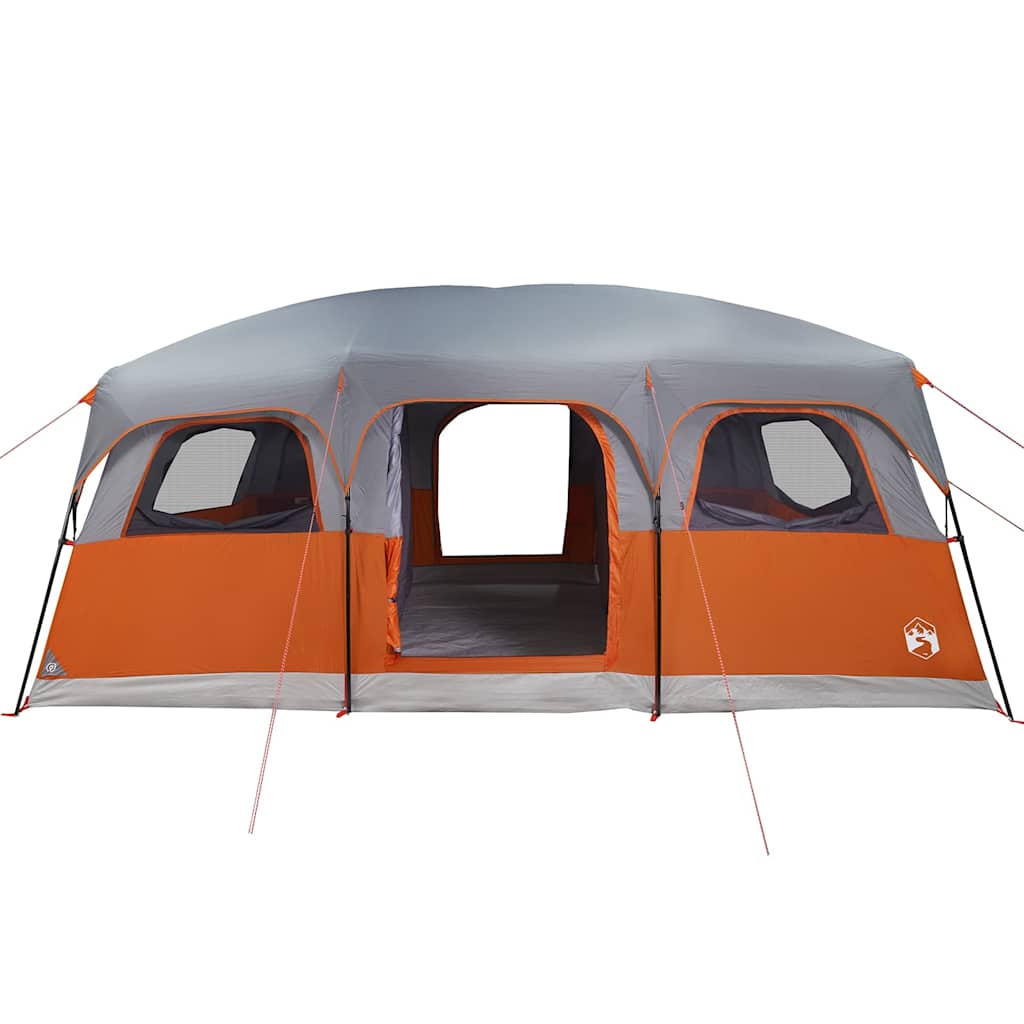 vidaXL Family Tent Cabin 10-Person Grey Waterproof 6