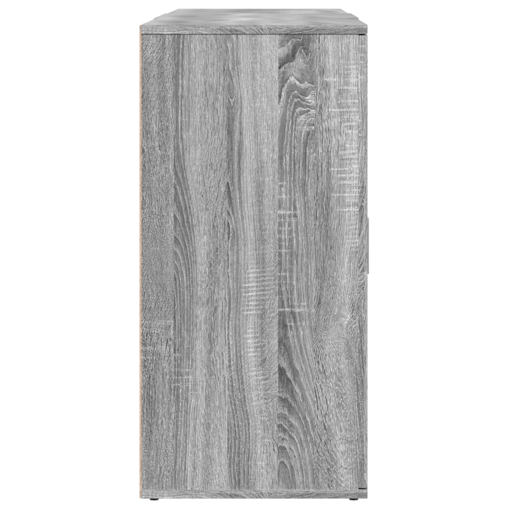 vidaXL Sideboards 3 pcs Grey Sonoma Engineered Wood 6