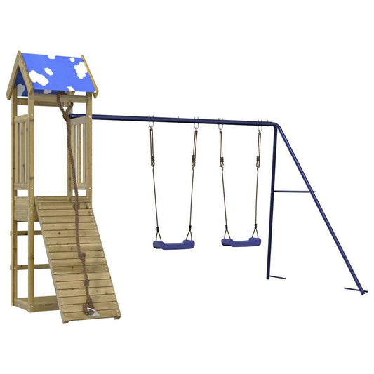 vidaXL Outdoor Playset Impregnated Wood Pine 2