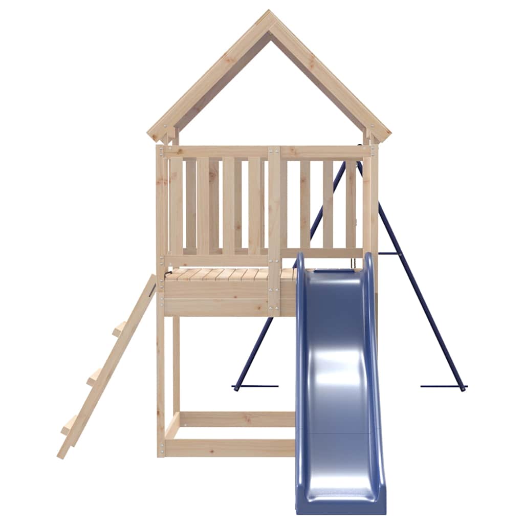 vidaXL Outdoor Playset Solid Wood Pine 6
