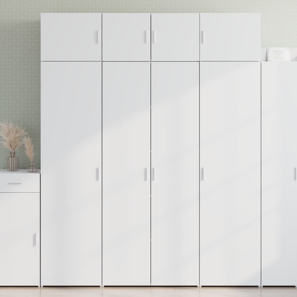 vidaXL Highboard 70x42.5x185 cm Engineered Wood with 4 Shelves