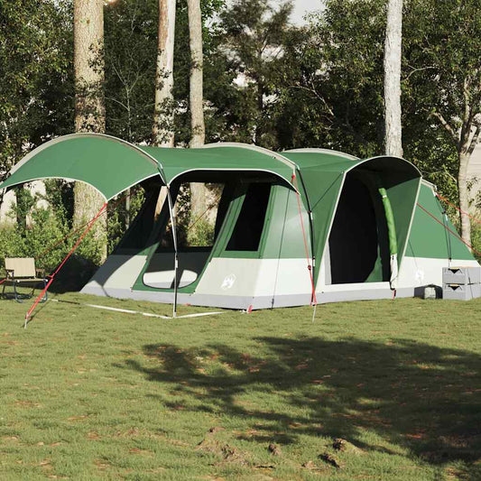 Camping Tent Tunnel 5-Person Waterproof Green