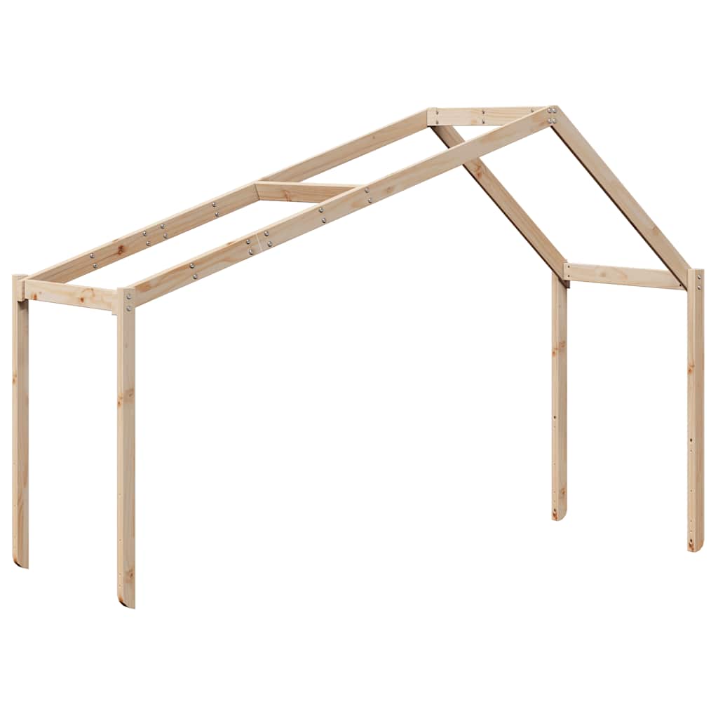 vidaXL Bunk Bed without Mattress 90x200 cm Solid Wood Pine 6